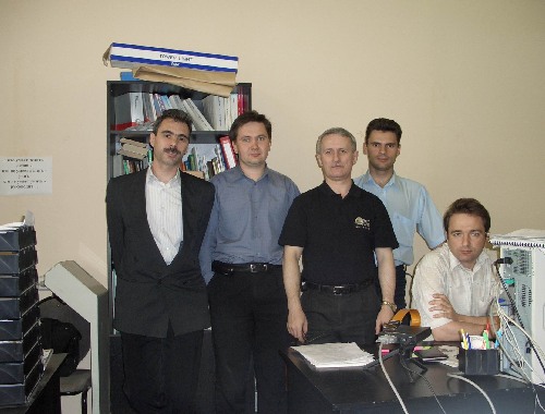 отдел НИОКР, с коллегами-разработчиками электроники